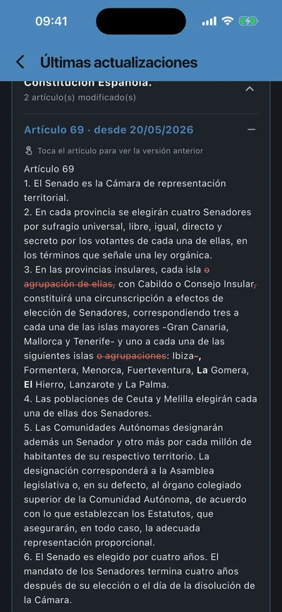 Cuando cambia la ley, cambia tu temario