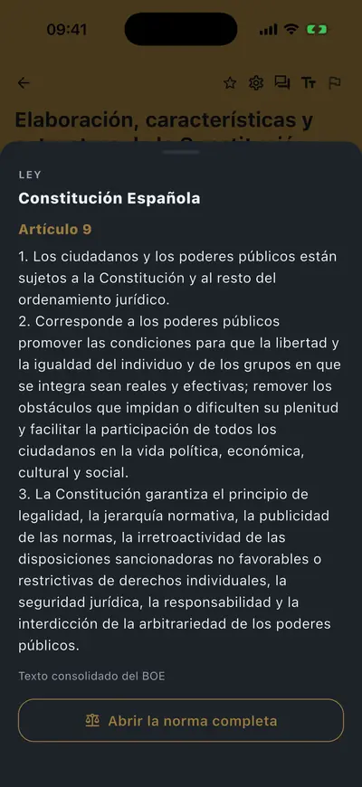 El artículo citado en el tema, abierto con su texto literal